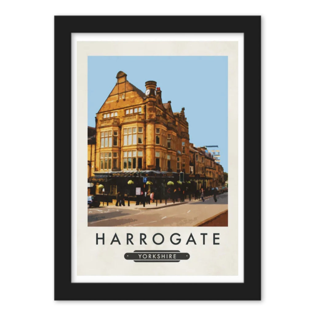 Harrogate Railway Inspired Print The Great Yorkshire Shop