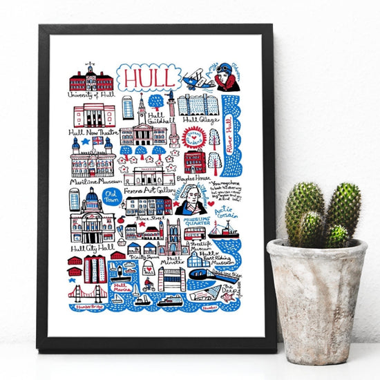 Hull Cityscape Print - The Great Yorkshire Shop