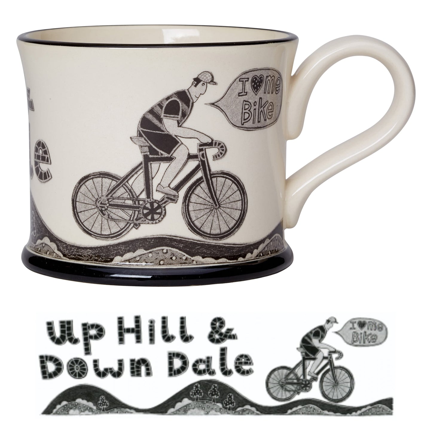 I Love Me Bike Mug - The Great Yorkshire Shop