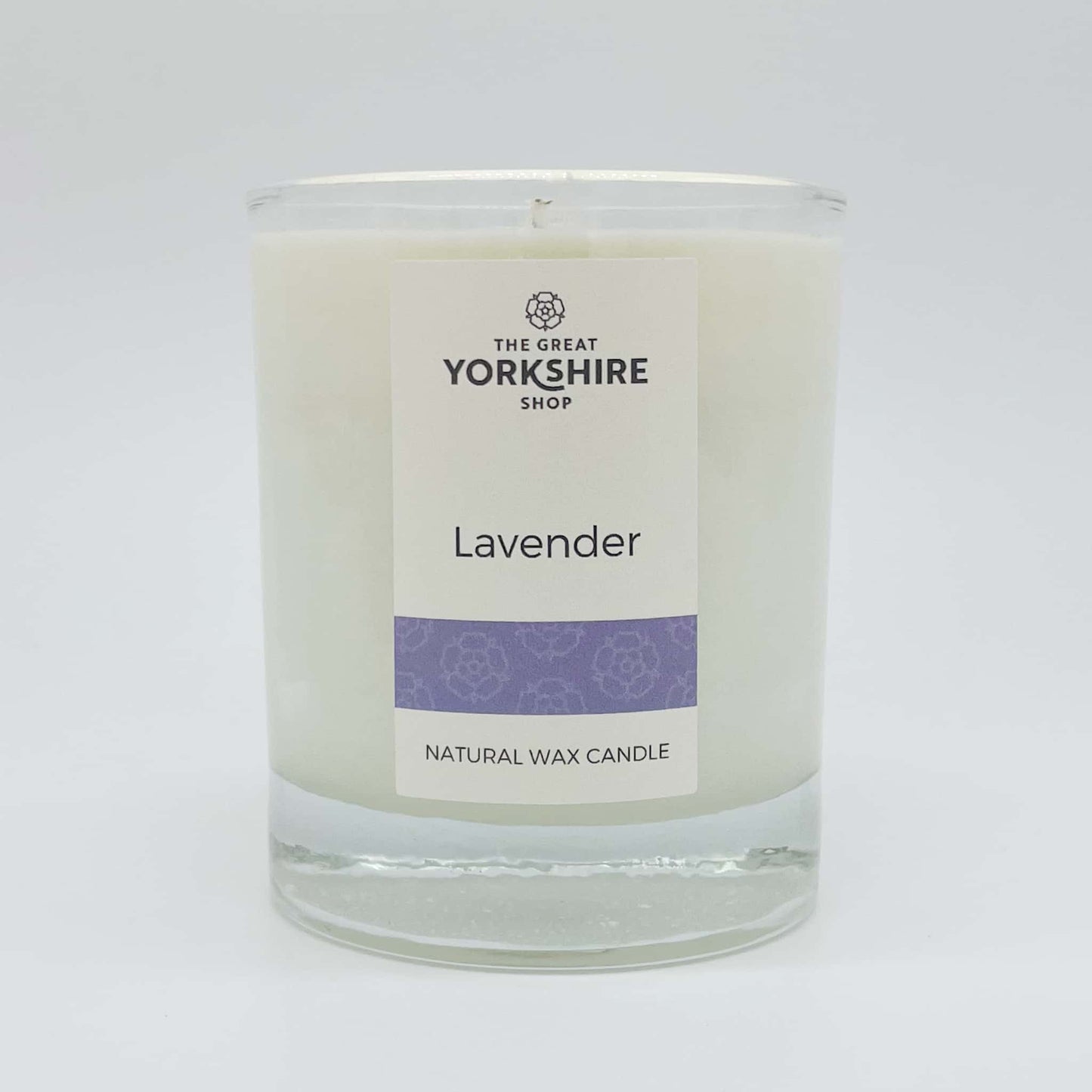Lavender Natural Wax Candle - The Great Yorkshire Shop