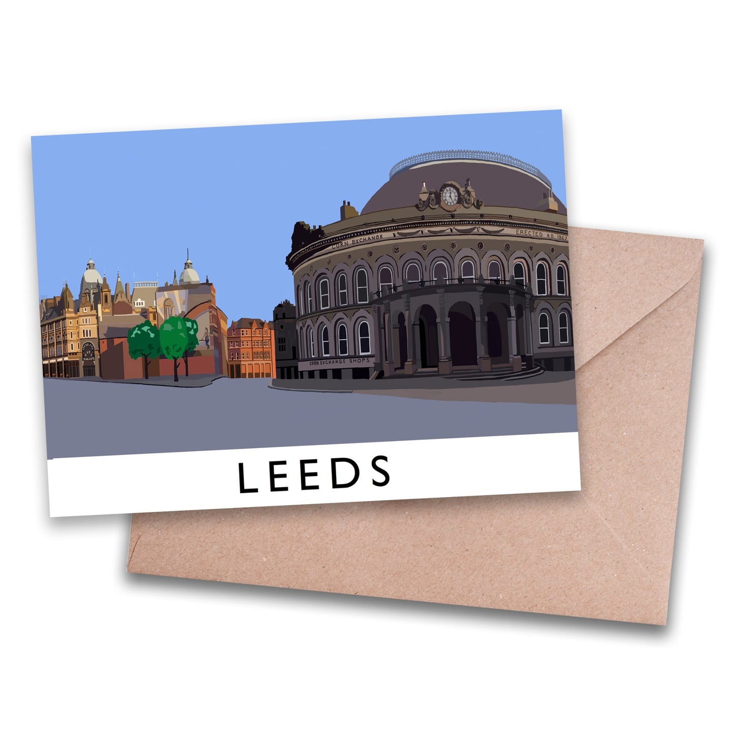 Leeds Greeting Card - The Great Yorkshire Shop