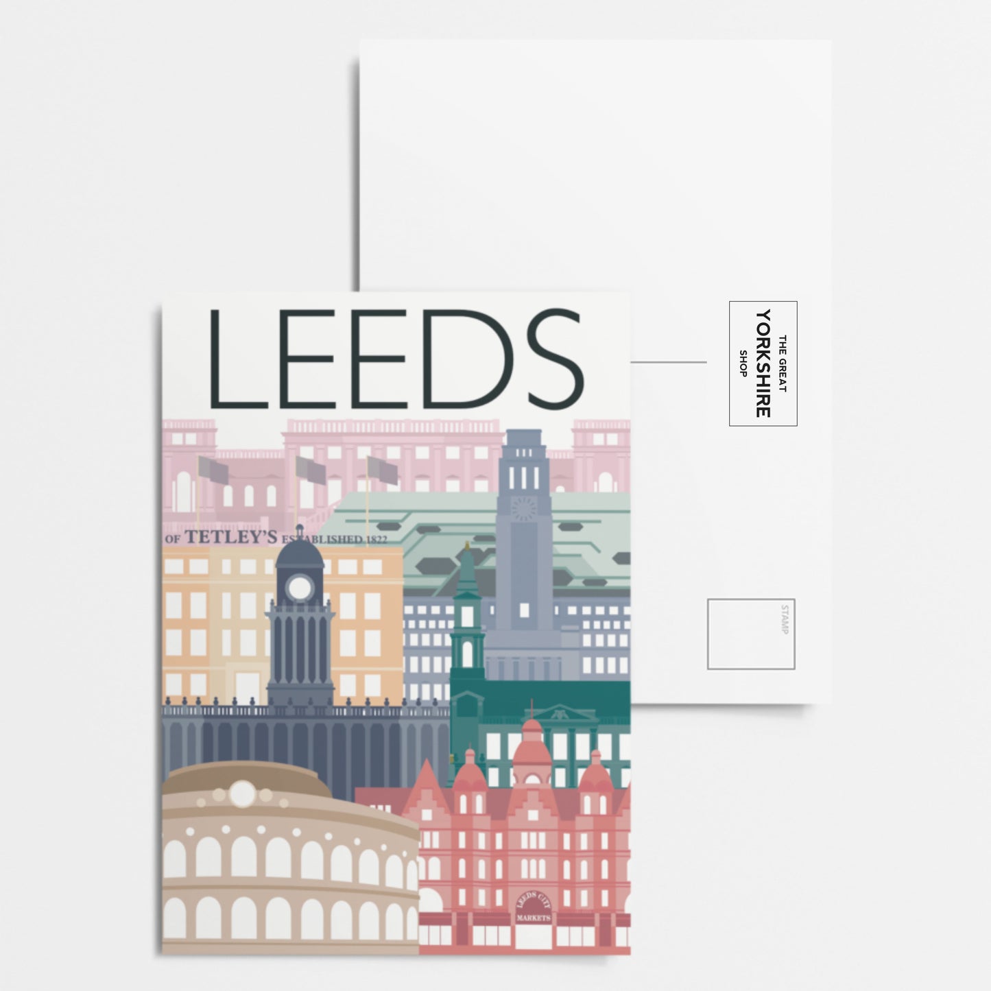 Leeds City Postcard - The Great Yorkshire Shop