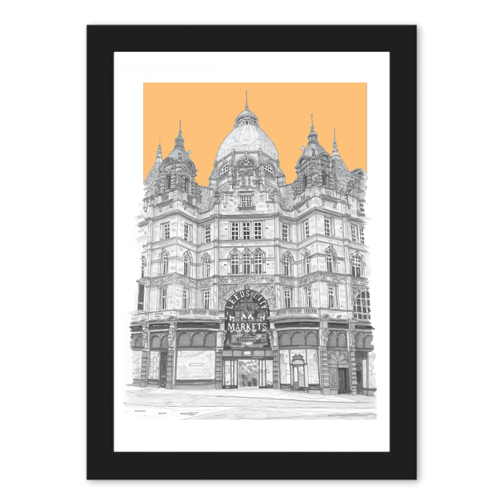 Leeds City Kirkgate Markets Print - The Great Yorkshire Shop
