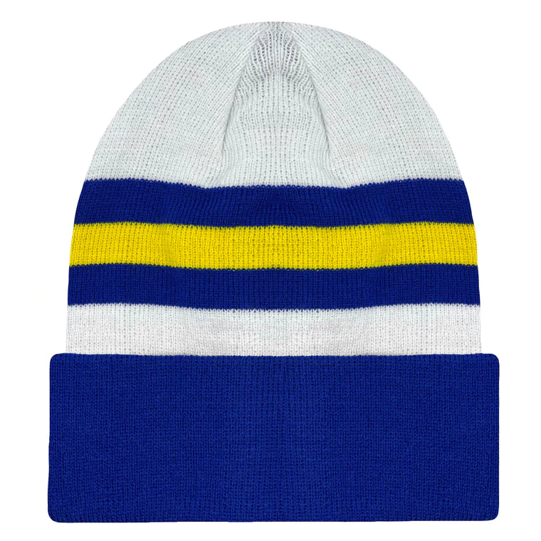 Leeds United Colours Beanie Hat - The Great Yorkshire Shop