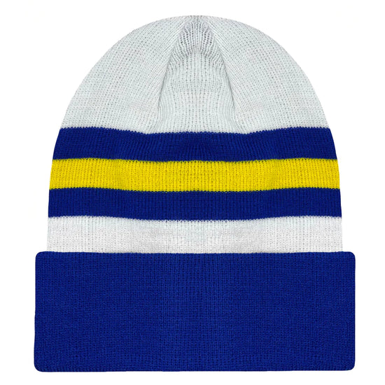 Leeds United Colours Beanie Hat - The Great Yorkshire Shop