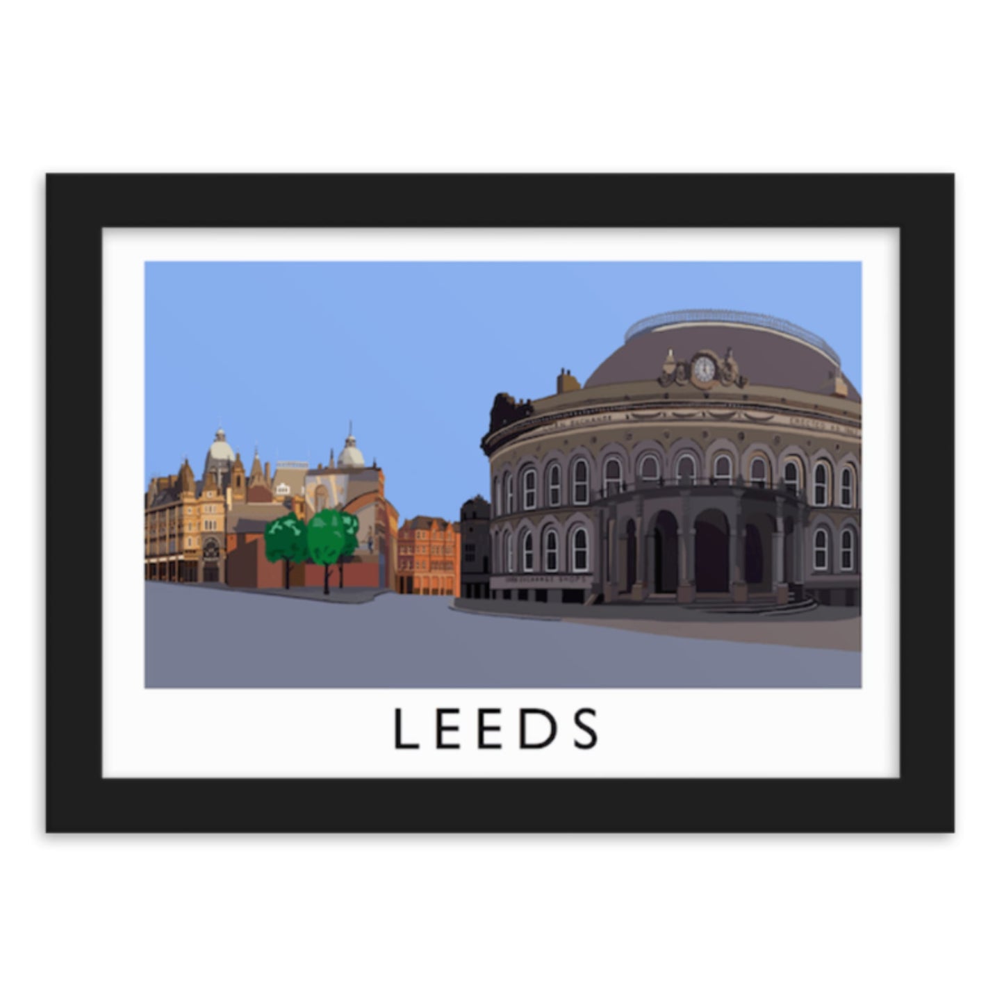 Leeds Corn Exchange Print - The Great Yorkshire Shop