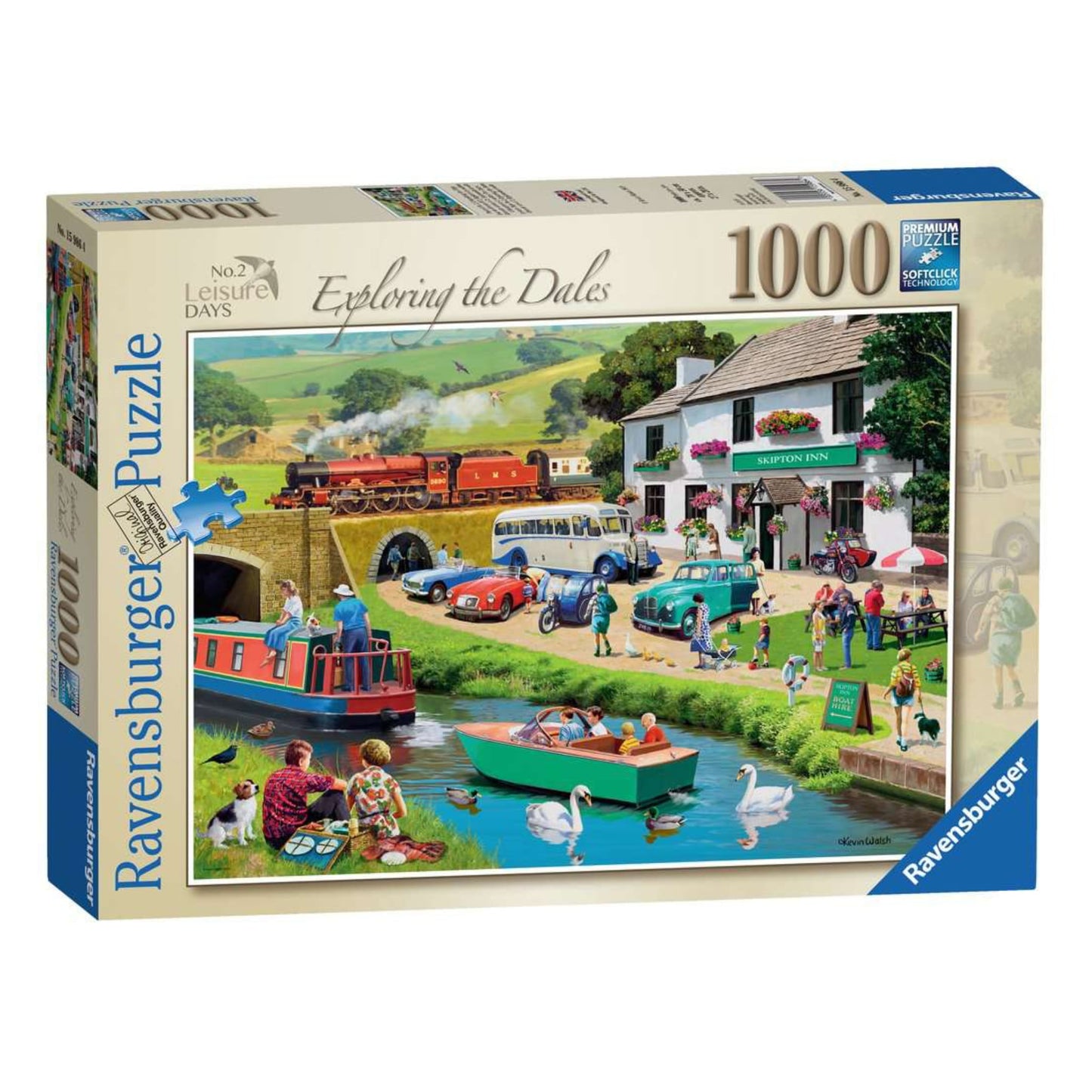Leisure Days, Exploring the Yorkshire Dales Jigsaw Puzzle 1000 Piece - The Great Yorkshire Shop