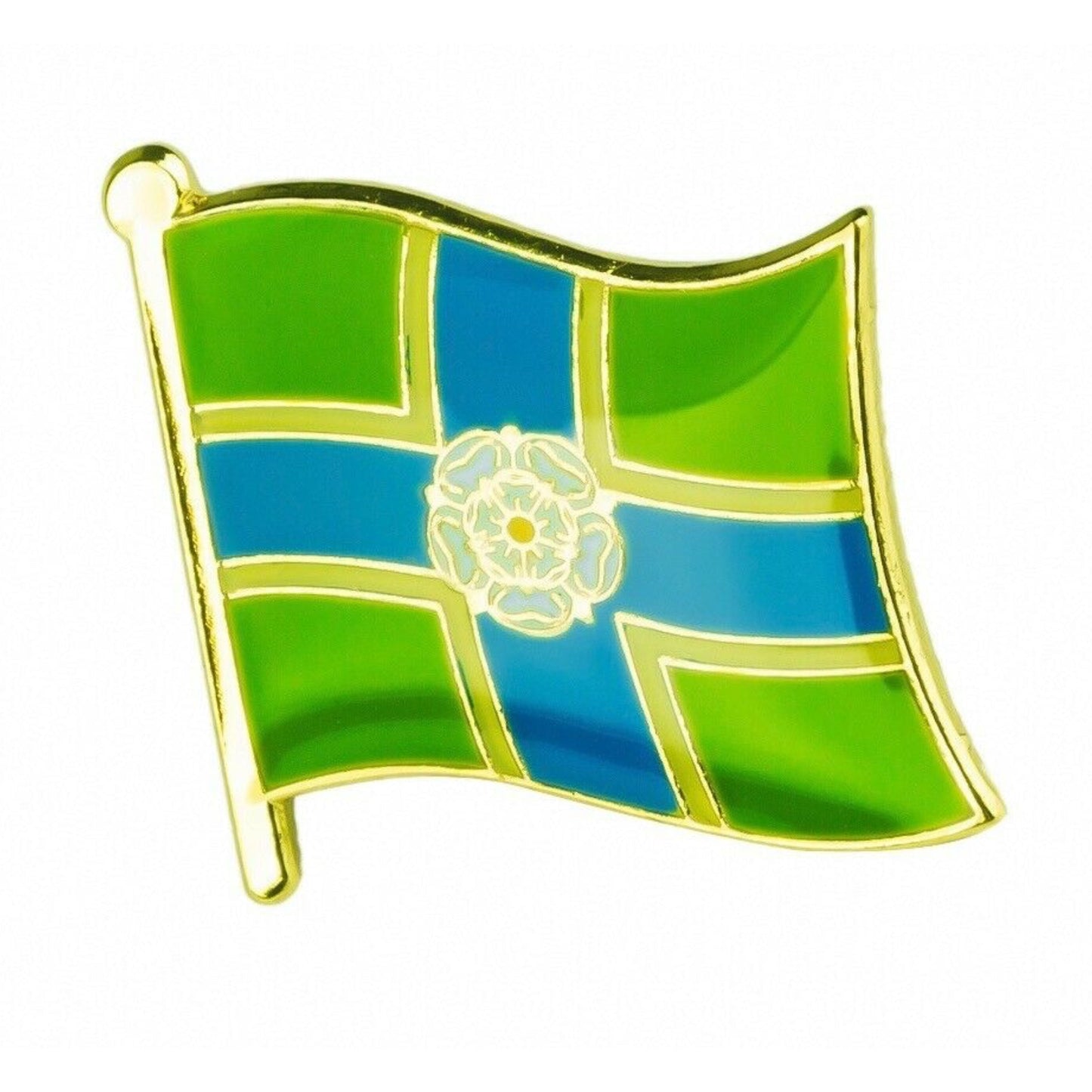 North Riding of Yorkshire Flag Pin Badge - The Great Yorkshire Shop