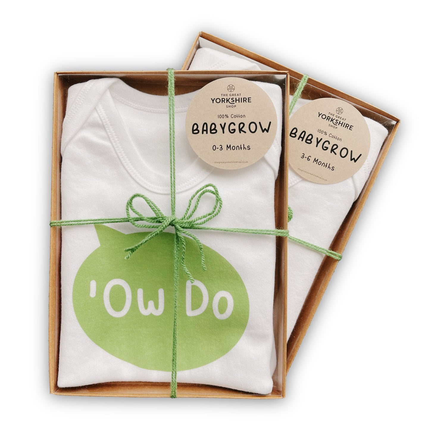 'Ow Do 100% Cotton Babygrow - The Great Yorkshire Shop