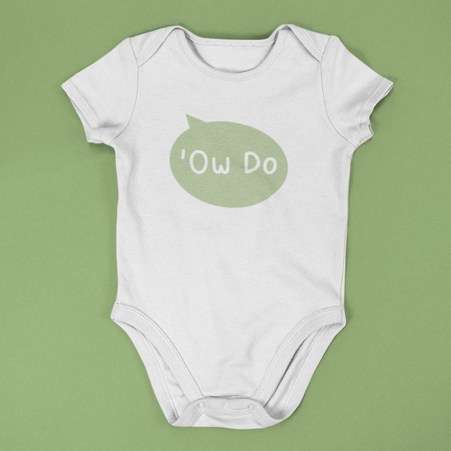 'Ow Do 100% Cotton Babygrow - The Great Yorkshire Shop