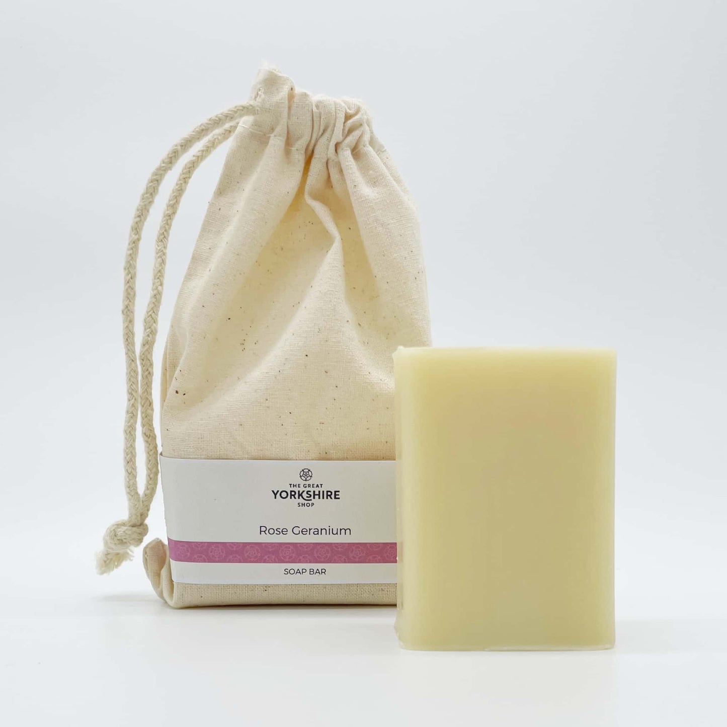 Rose Geranium Soap Bar - The Great Yorkshire Shop