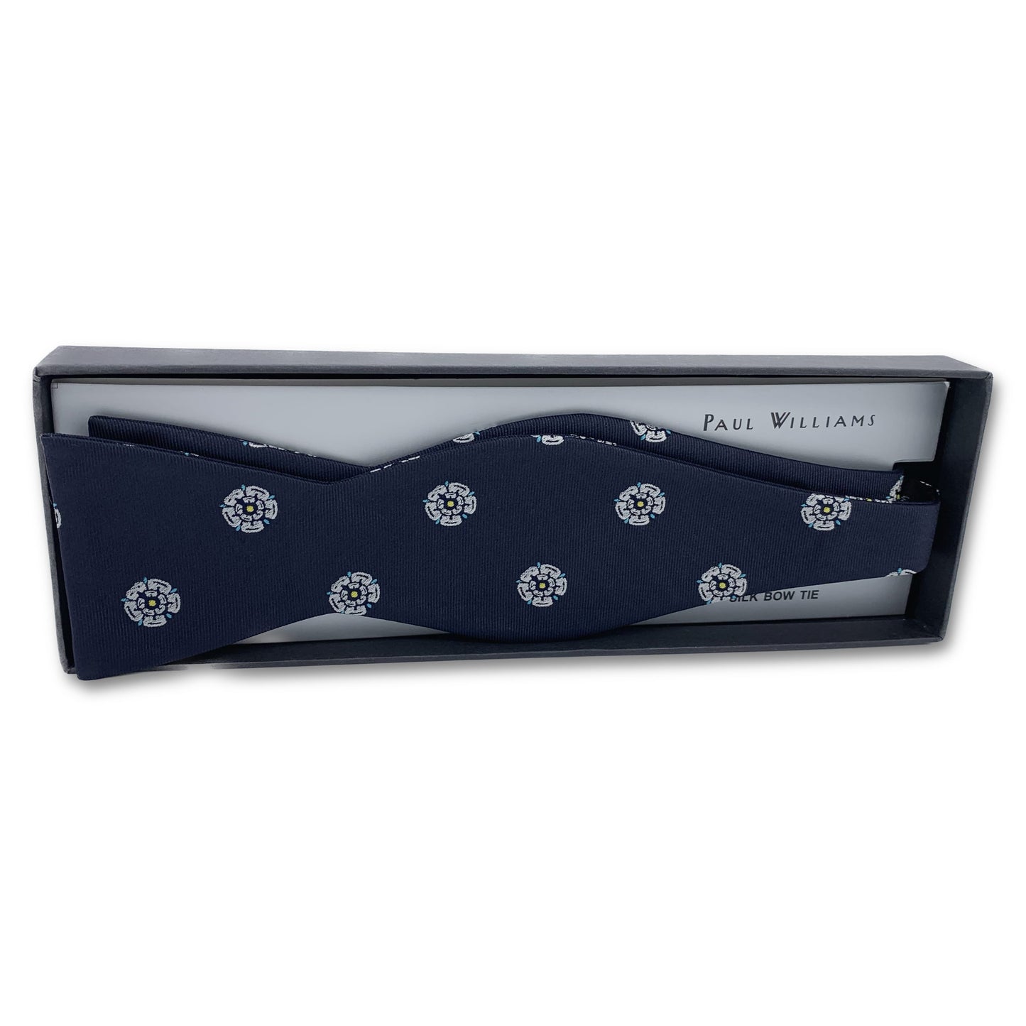Yorkshire Rose Luxury Silk Self Tie Bow Tie - The Great Yorkshire Shop