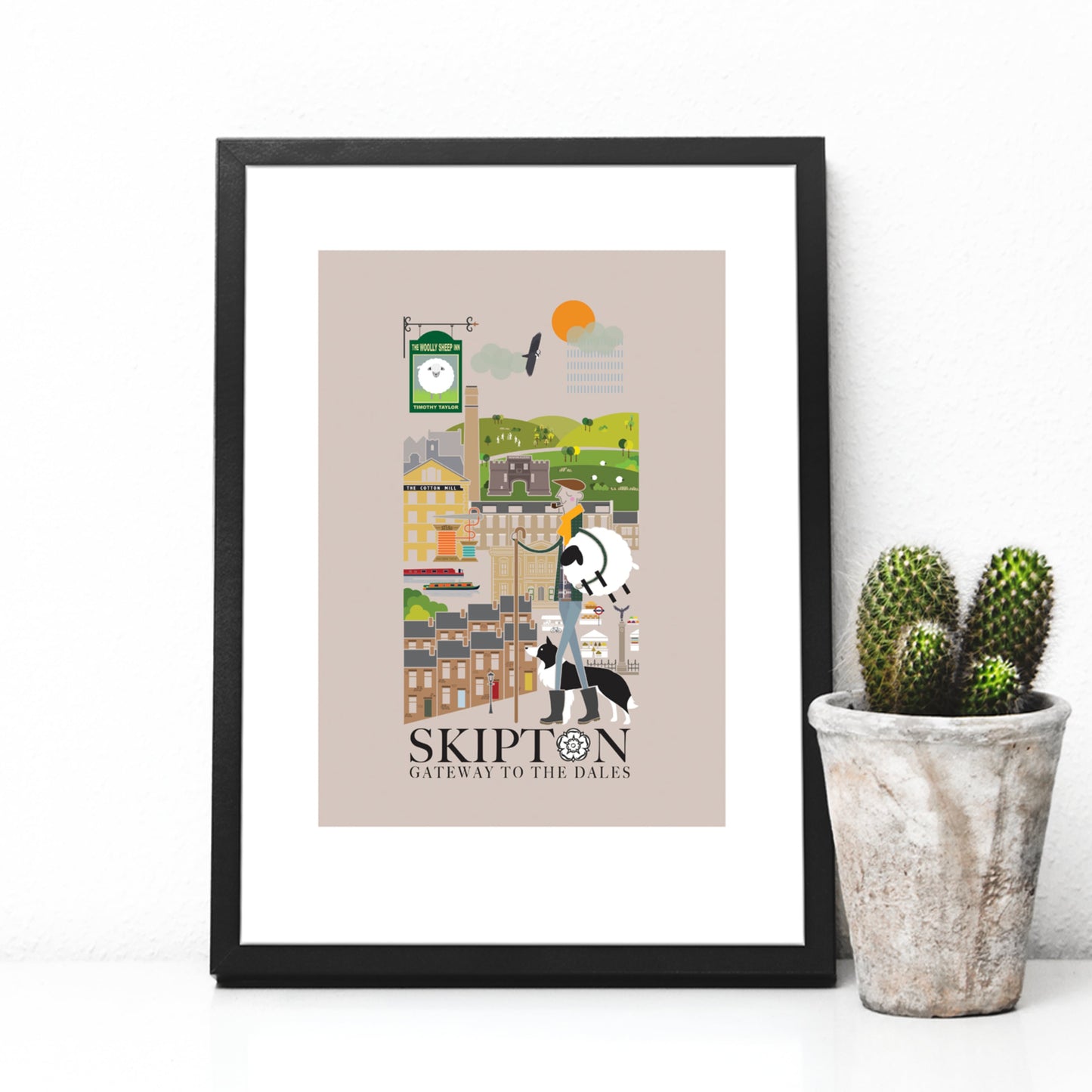 Skipton Print - The Great Yorkshire Shop