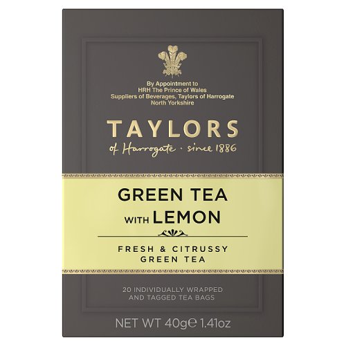 Green Tea with Lemon Tea - The Great Yorkshire Shop