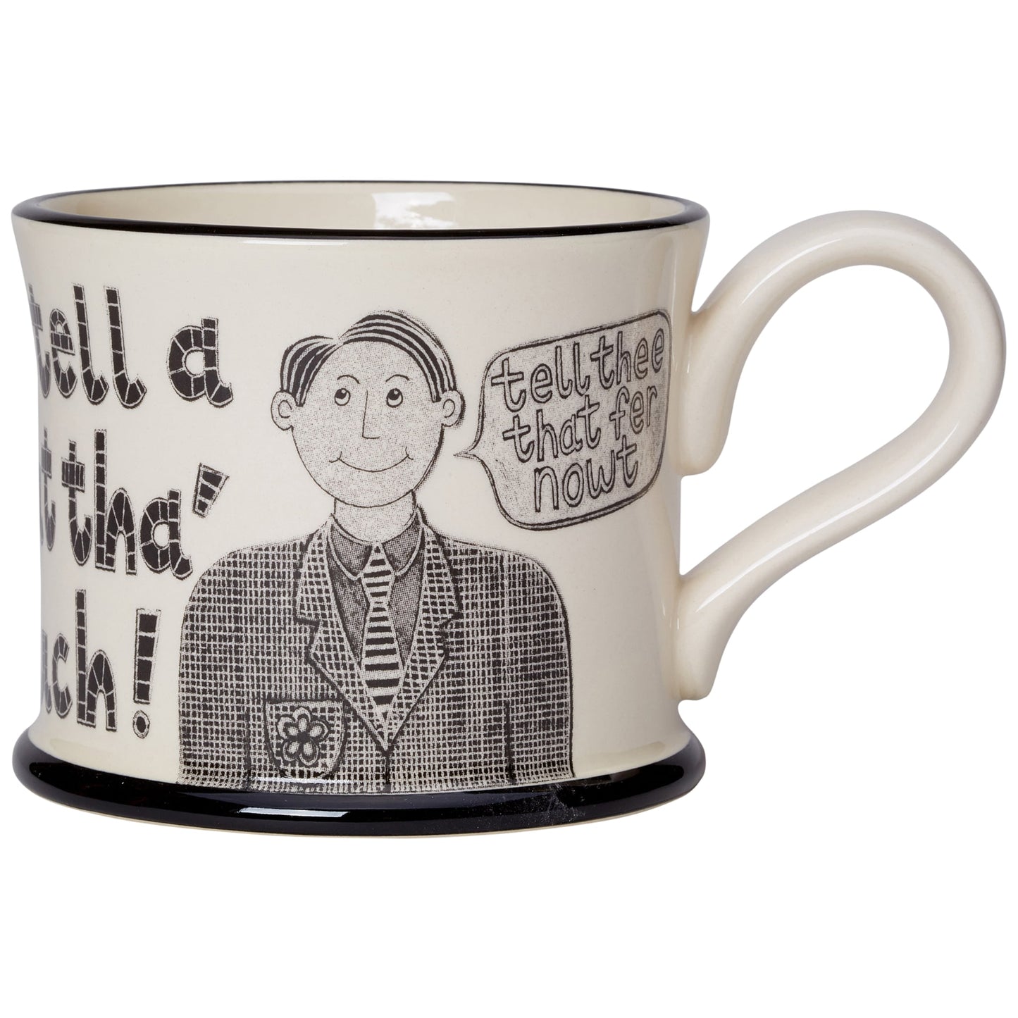Tha' Can Always Tell A Yorkshireman Mug - The Great Yorkshire Shop