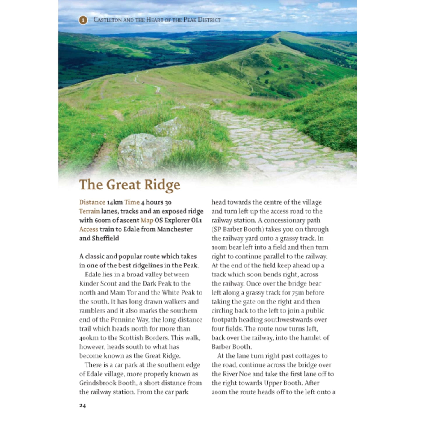 The Peak District 40 Favourite Walks Book - The Great Yorkshire Shop