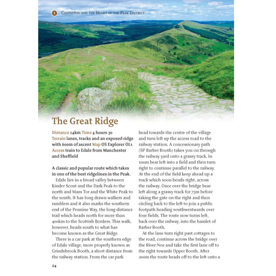 The Peak District 40 Favourite Walks Book - The Great Yorkshire Shop