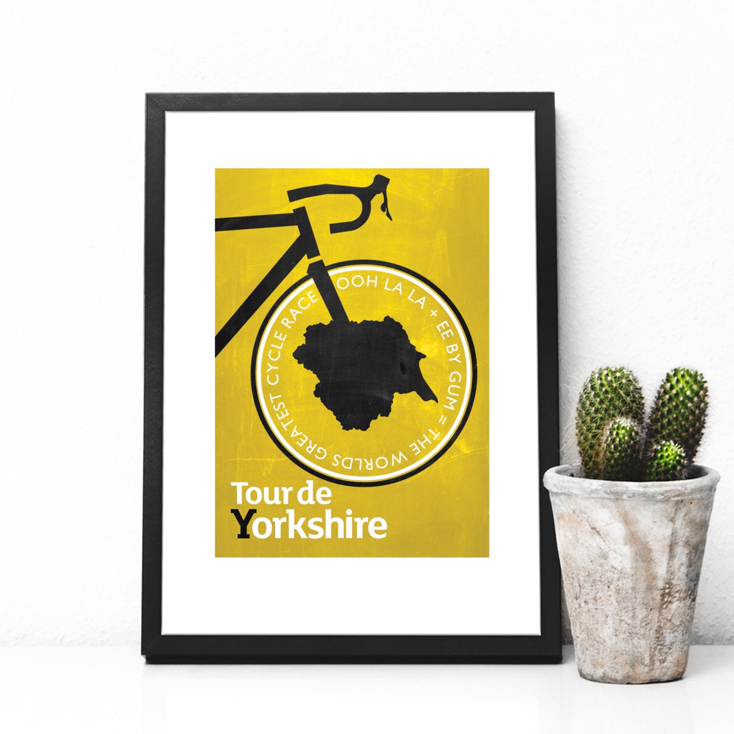 Tour De Yorkshire Print - The Great Yorkshire Shop