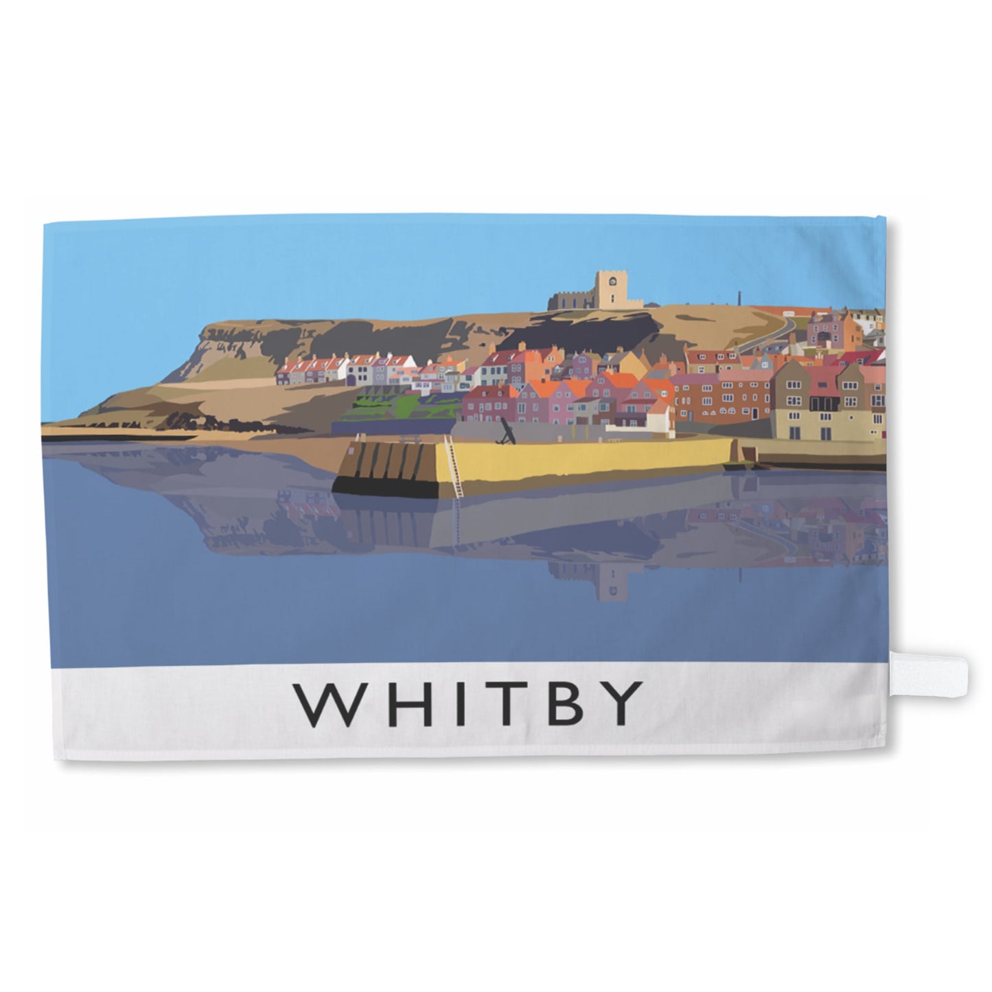 Whitby Tea Towel - The Great Yorkshire Shop