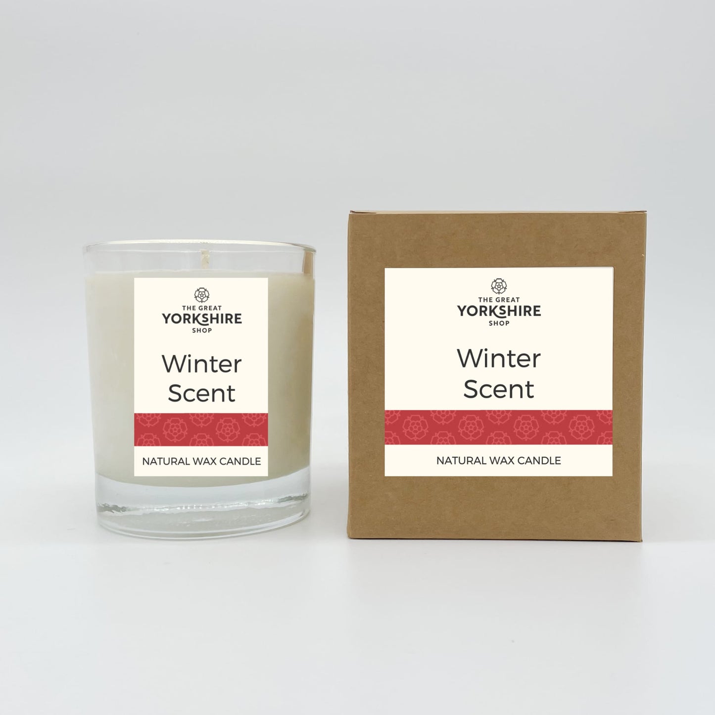 Winter Scent Natural Wax Candle - The Great Yorkshire Shop