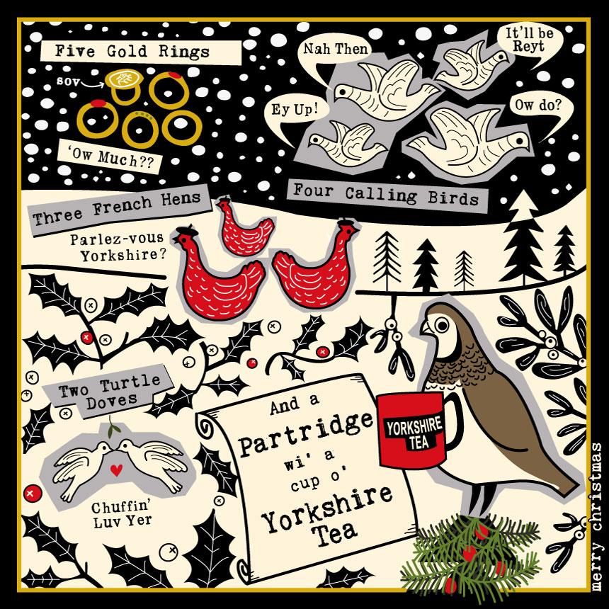 Five Days of a Yorkshire Christmas Card - The Great Yorkshire Shop