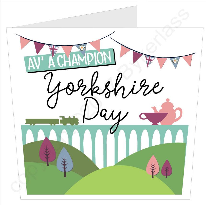 Yorkshire Day Card - The Great Yorkshire Shop