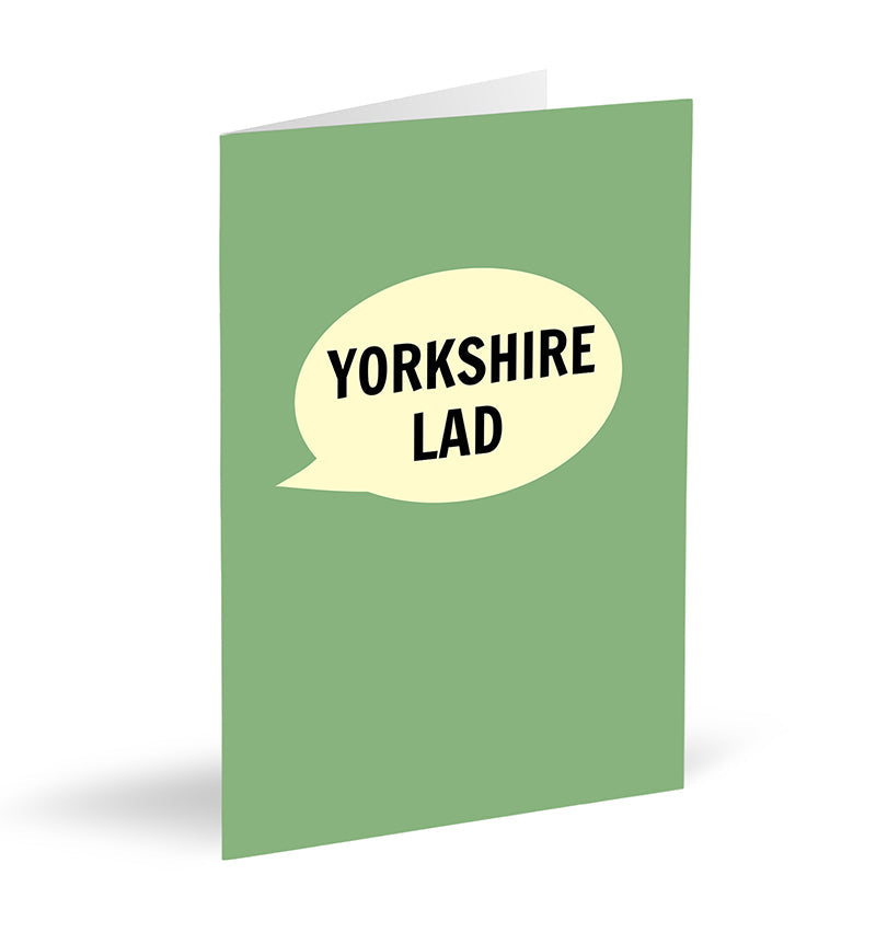 Yorkshire Lad Card - The Great Yorkshire Shop