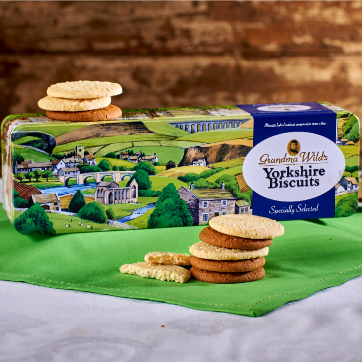 Yorkshire Biscuits Tin The Great Yorkshire Shop