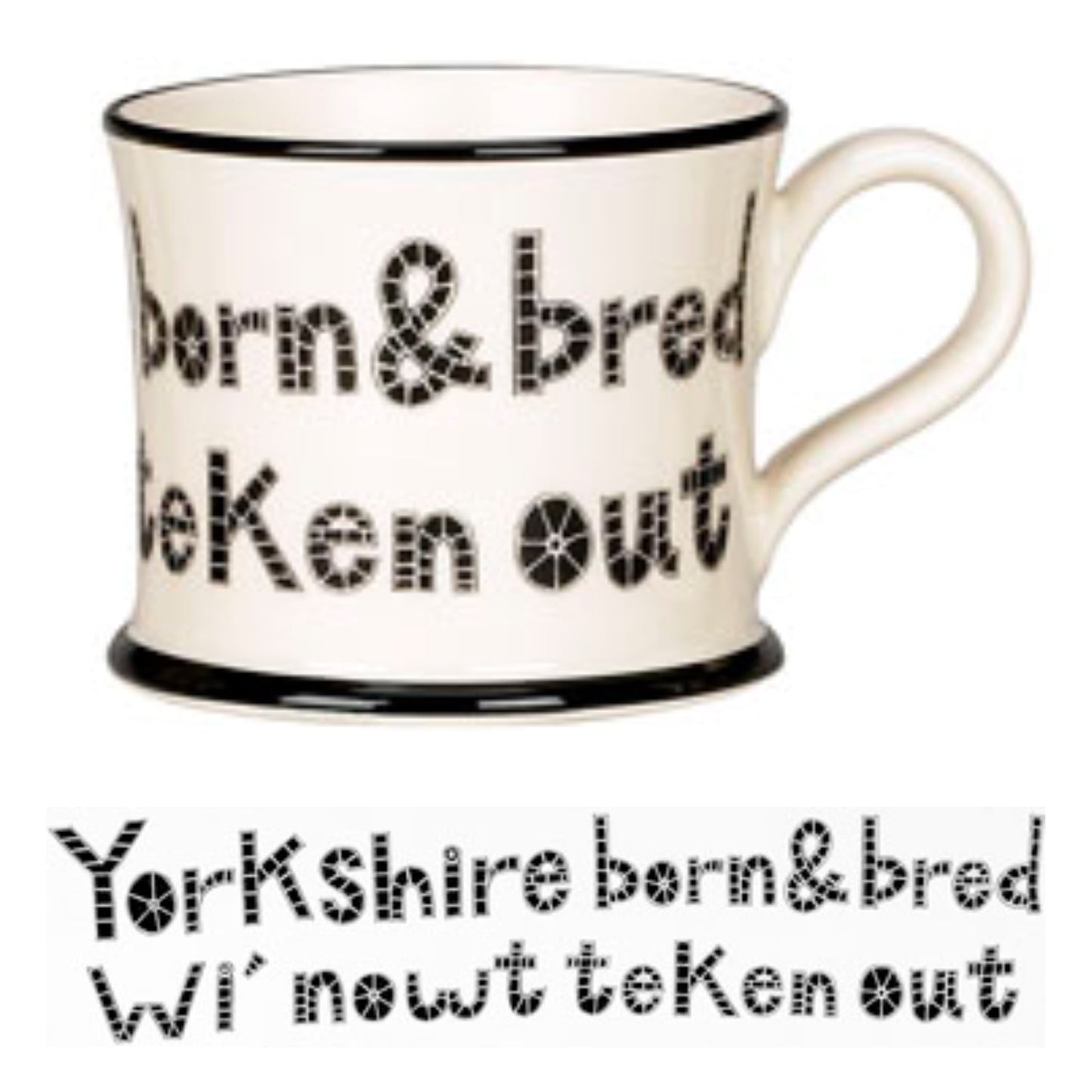 Yorkshire Born & Bred Mug - The Great Yorkshire Shop