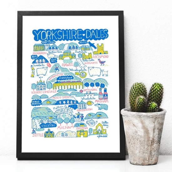 Yorkshire Dales Cityscape Print - The Great Yorkshire Shop
