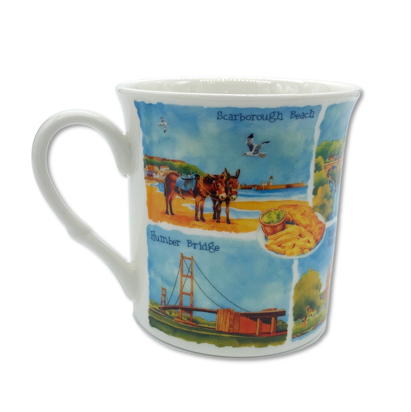 Yorkshire Scenes Fine China Mug - The Great Yorkshire Shop