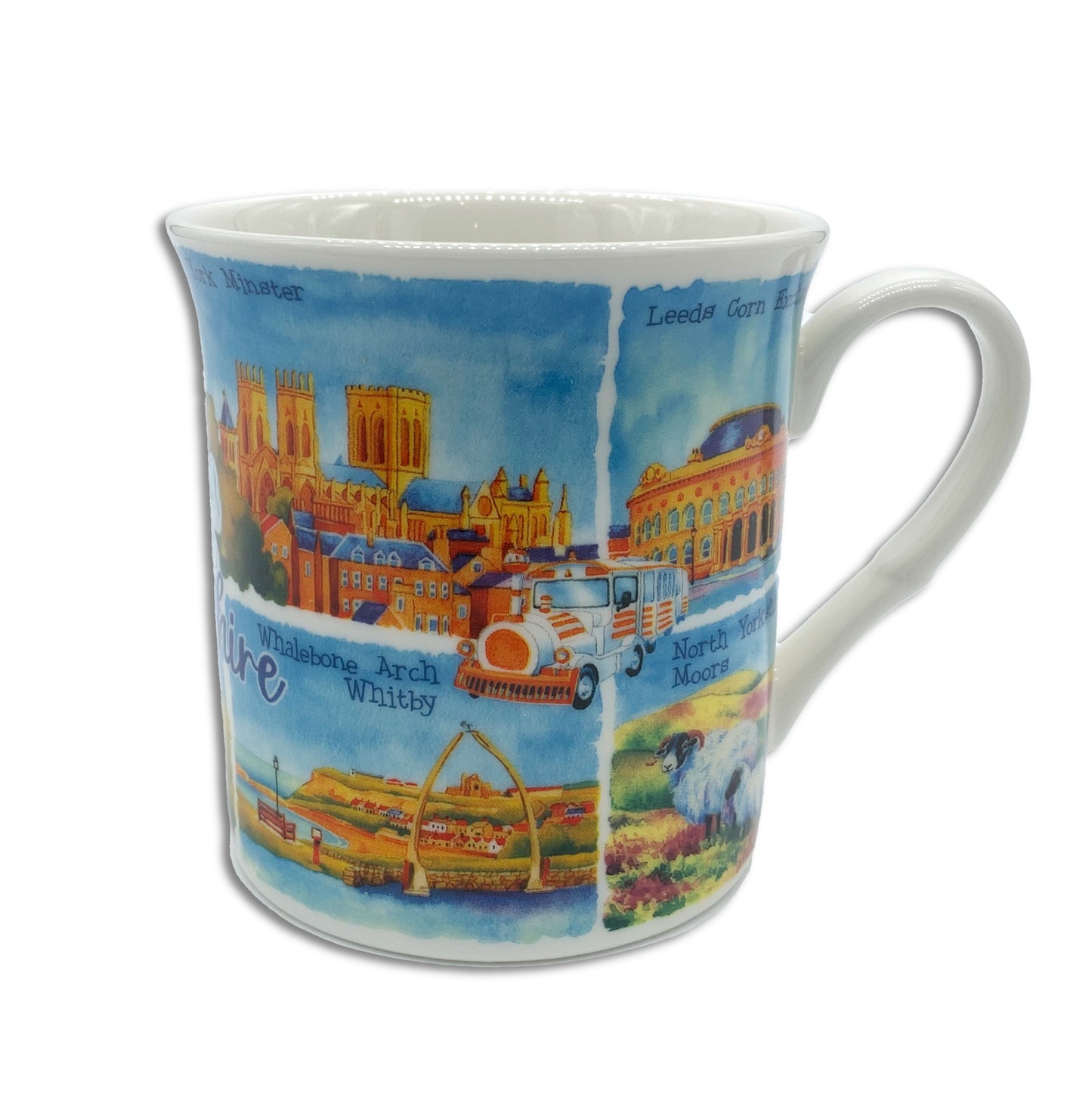 Yorkshire Scenes Fine China Mug - The Great Yorkshire Shop