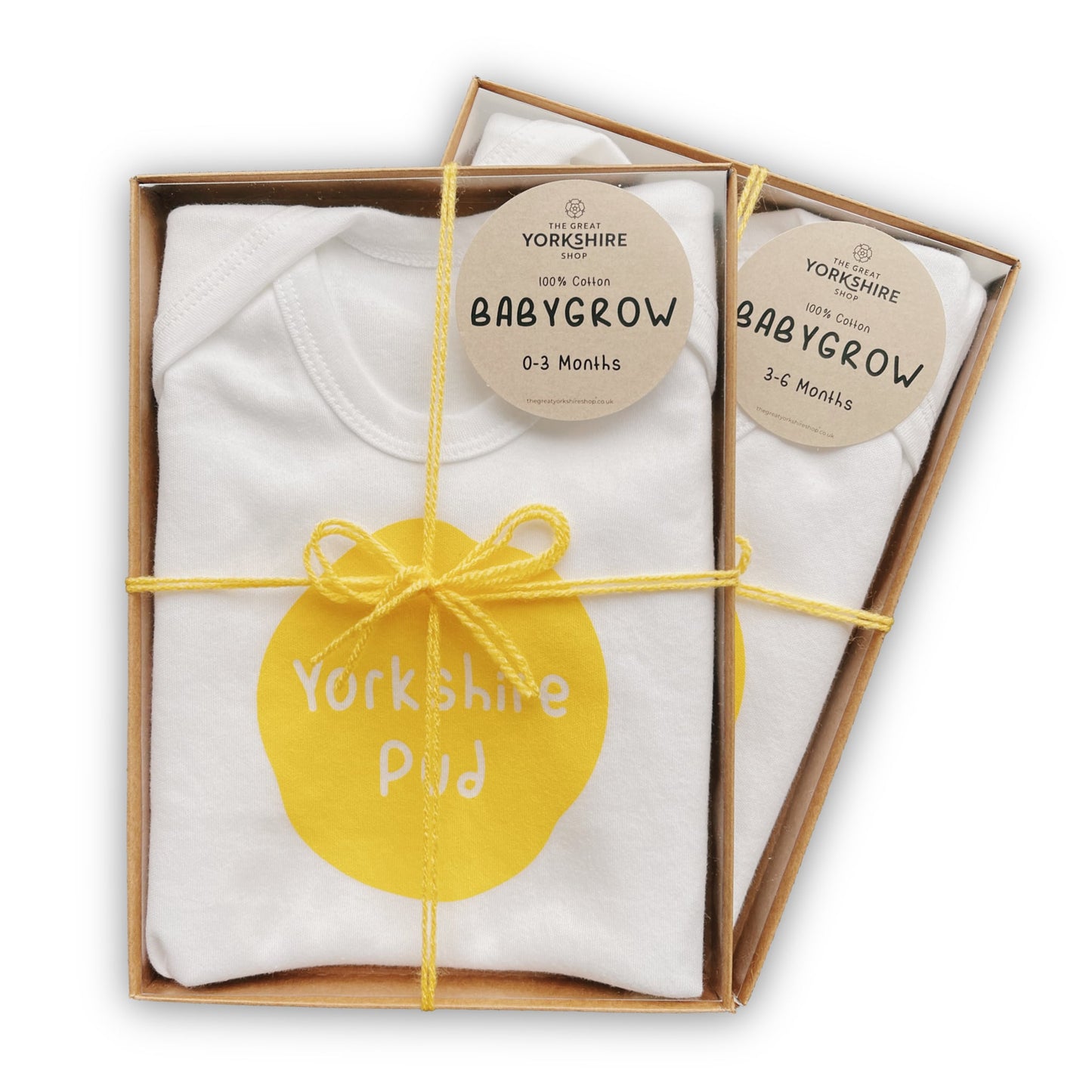 Yorkshire Pud 100% Cotton Babygrow - The Great Yorkshire Shop