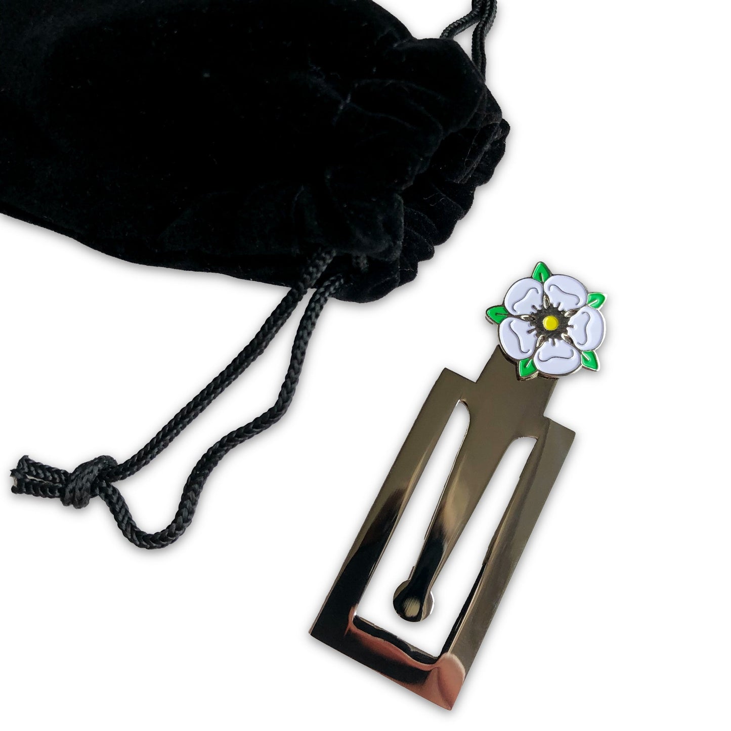Yorkshire Rose Enamel Bookmark - The Great Yorkshire Shop