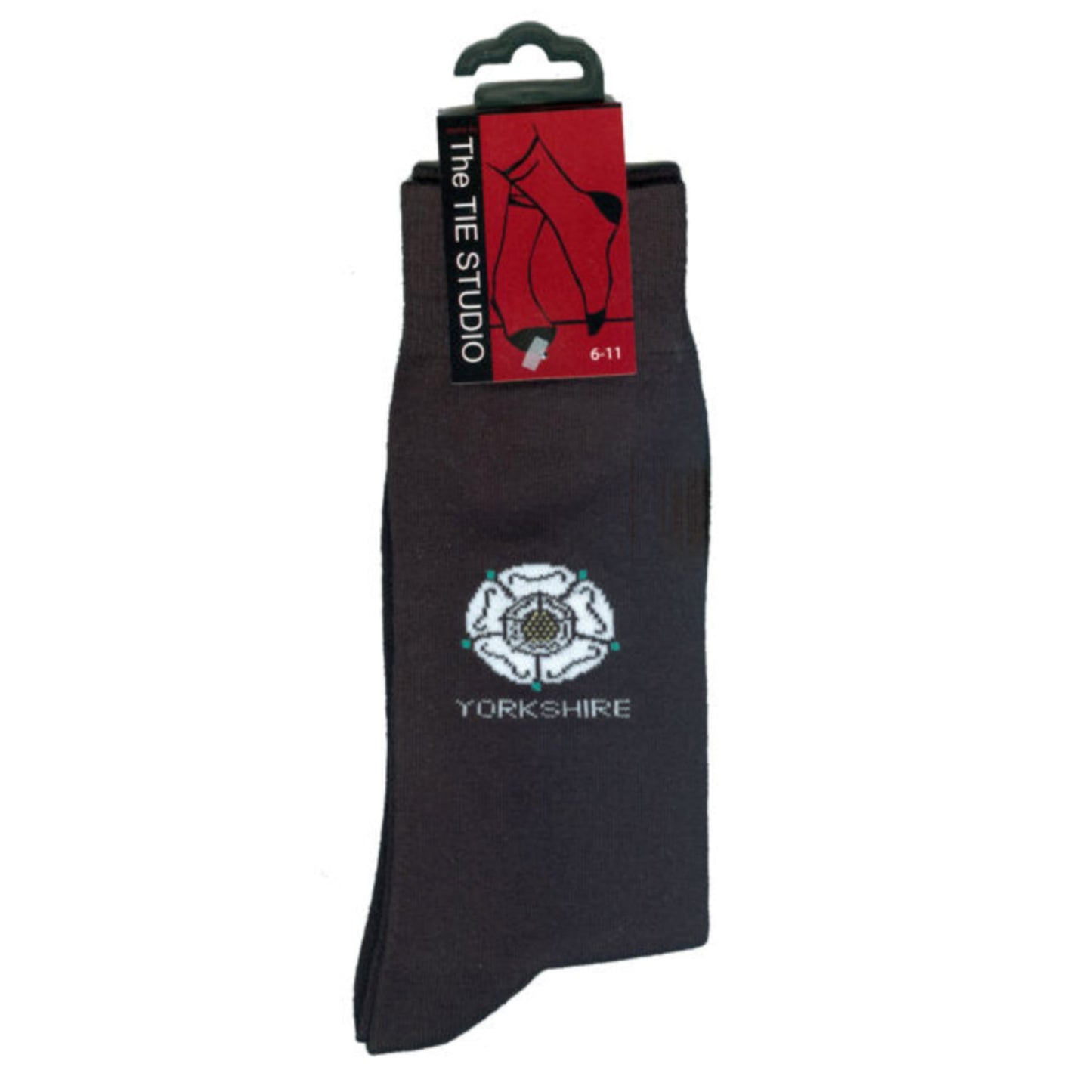 Yorkshire Rose Cotton Socks - The Great Yorkshire Shop