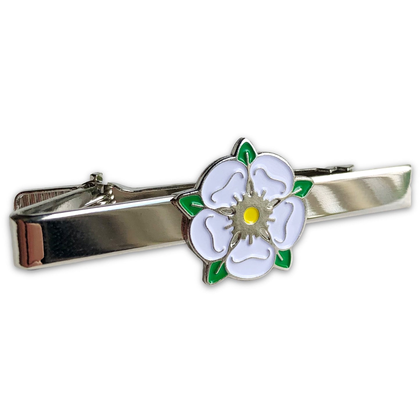 Yorkshire Rose Enamel Tie Bar - The Great Yorkshire Shop