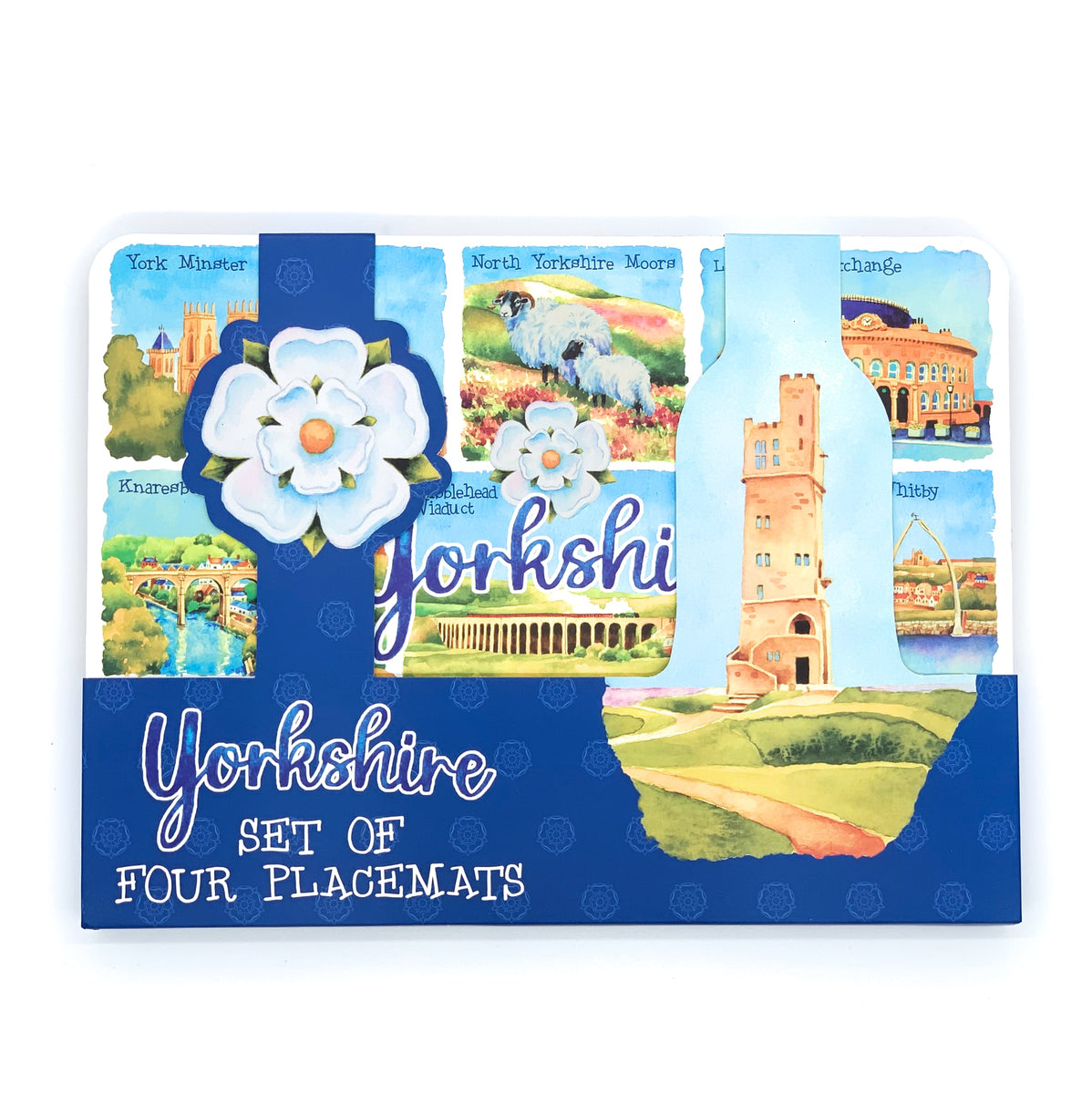 Yorkshire Scenes Set of 4 Placemats The Great Yorkshire Shop