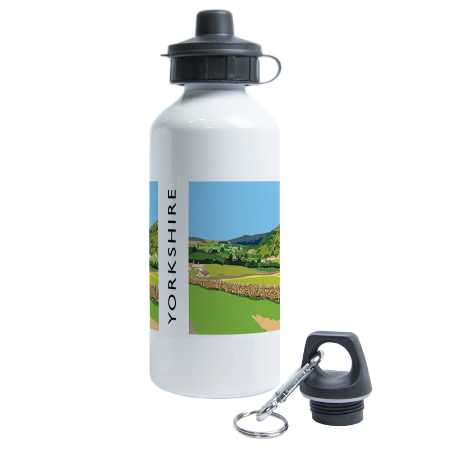 Yorkshire Metal Water Bottle - The Great Yorkshire Shop