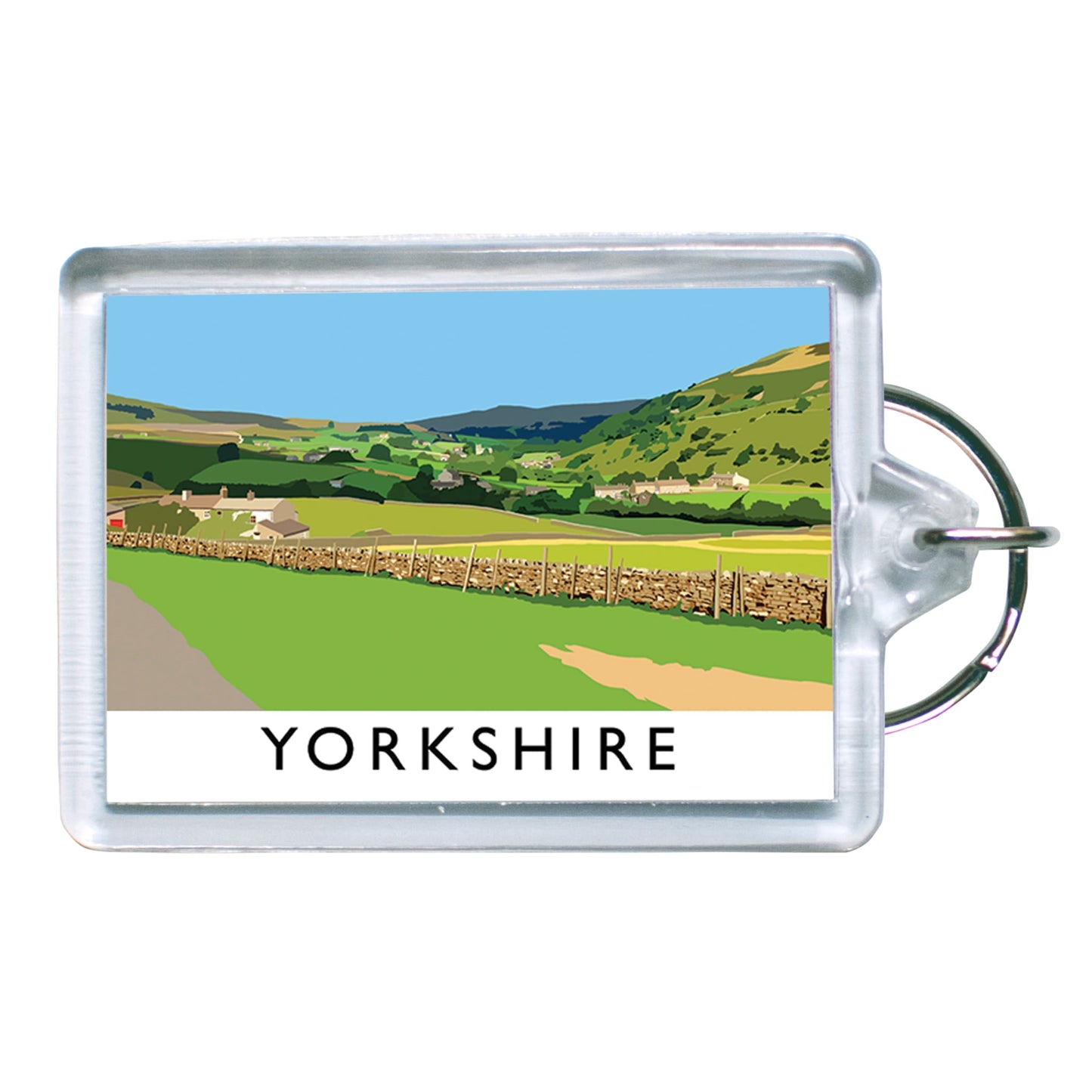 Yorkshire Keyring - The Great Yorkshire Shop