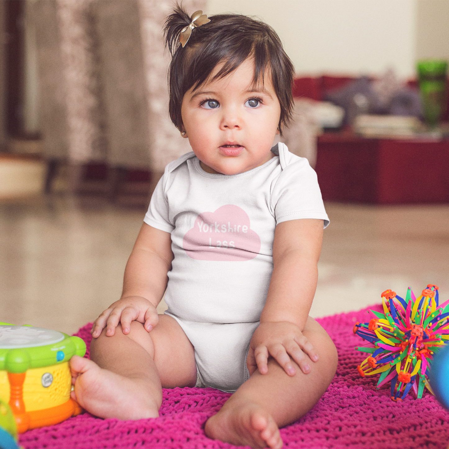 Yorkshire Lass 100% Cotton Babygrow - The Great Yorkshire Shop