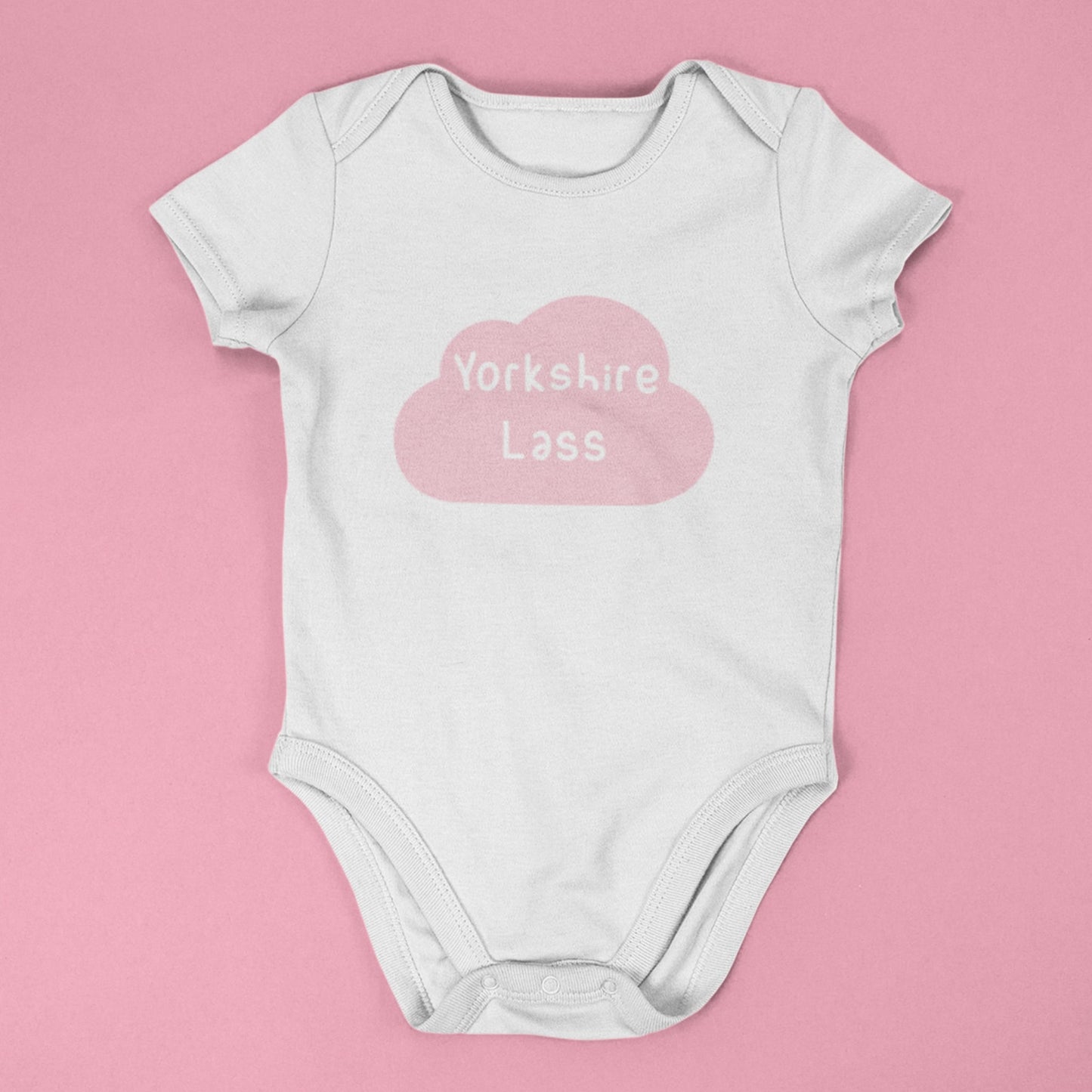 Yorkshire Lass 100% Cotton Babygrow - The Great Yorkshire Shop