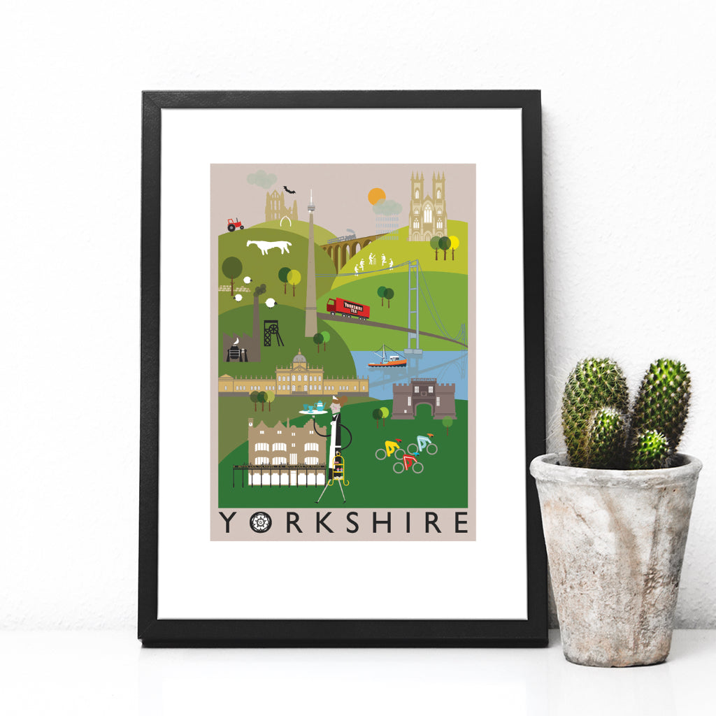 Yorkshire County Print - The Great Yorkshire Shop