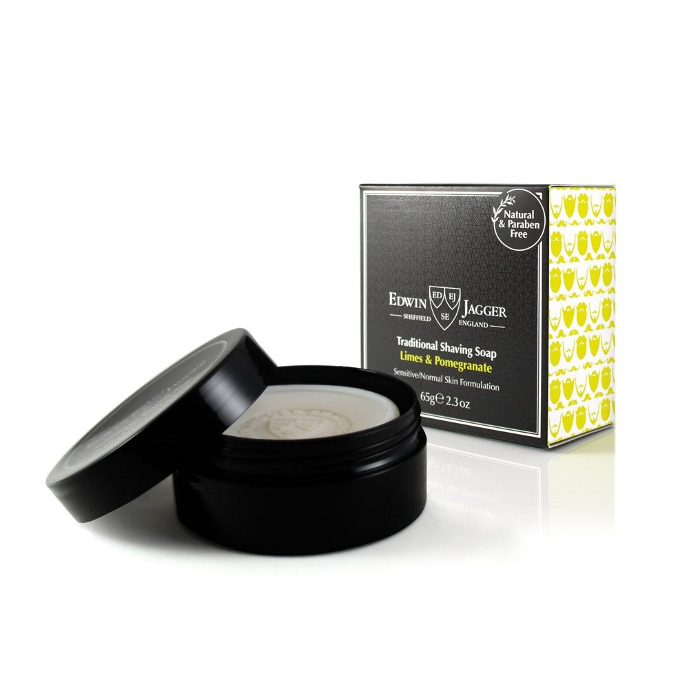 Limes & Pomegranate Shaving Cream Tub - The Great Yorkshire Shop