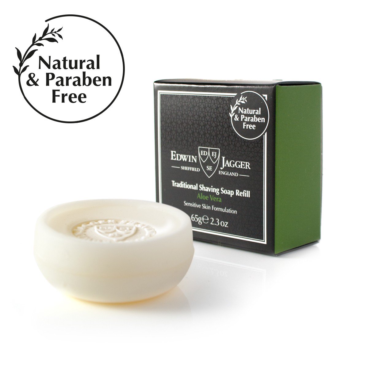 Aloe Vera Shaving Soap Refill - The Great Yorkshire Shop