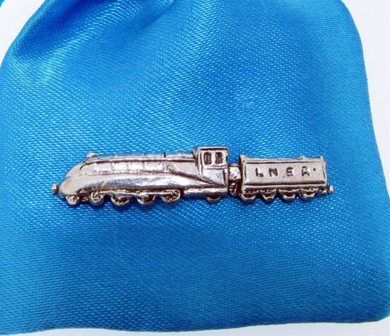Mallard Train Pewter Pin Badge - The Great Yorkshire Shop