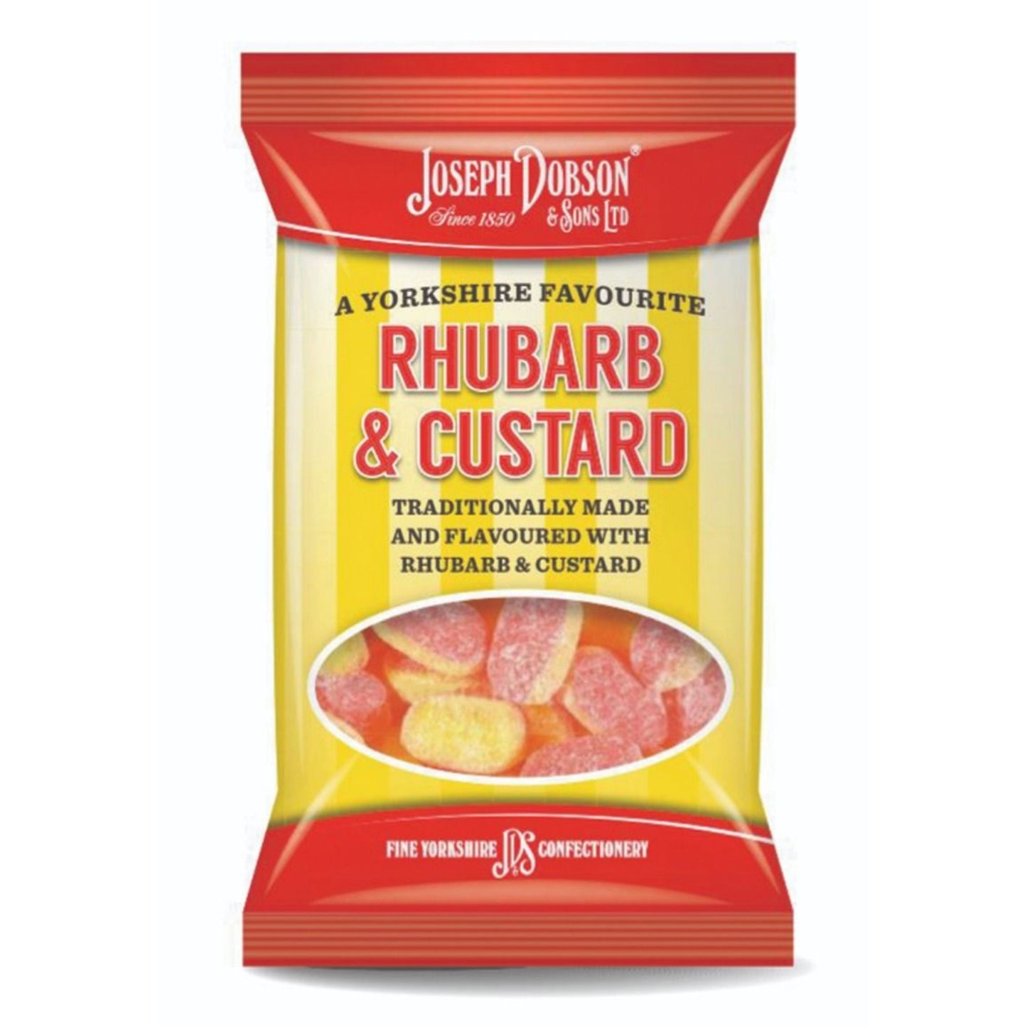Rhubarb & Custard 200g Bag - The Great Yorkshire Shop