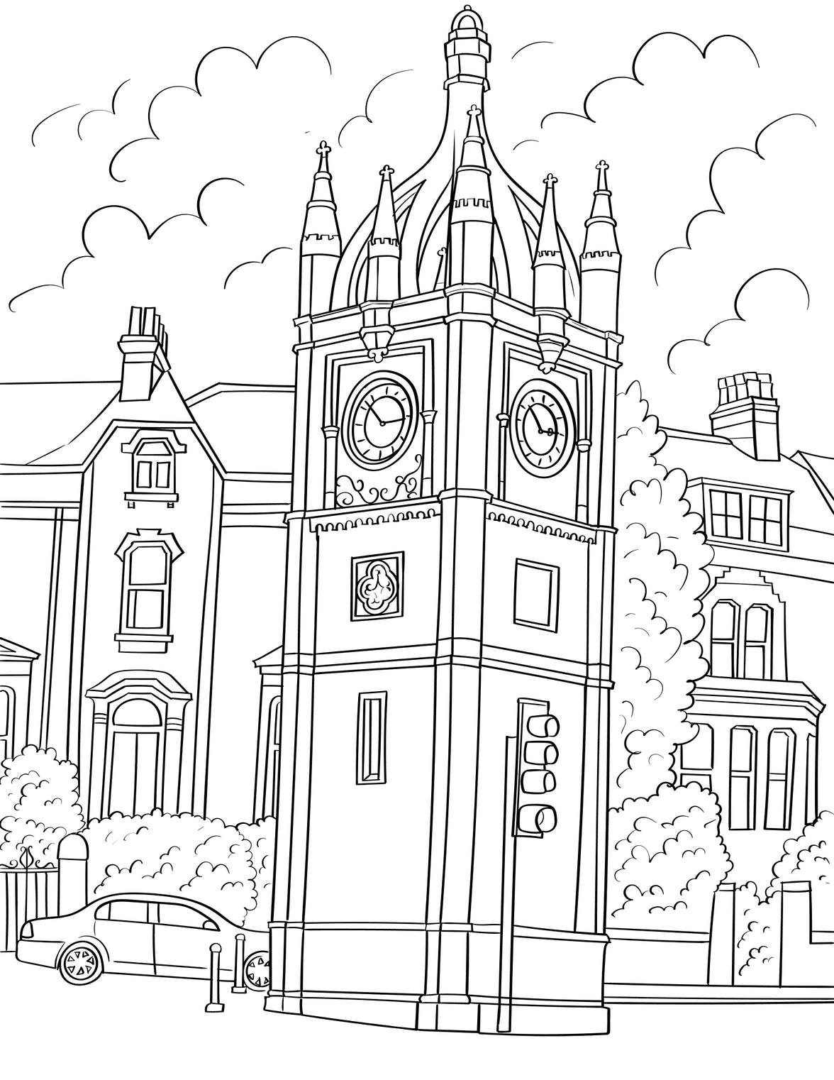 Colour in Ripon A4 Colouring Book - The Great Yorkshire Shop