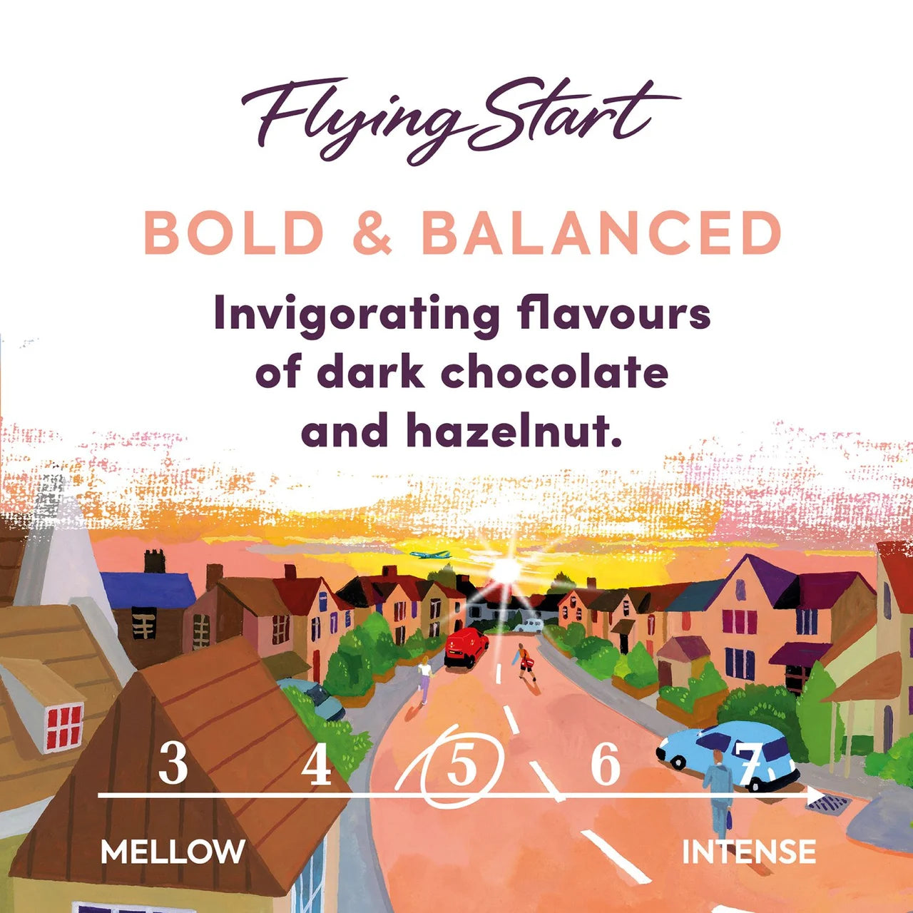 Flying Start Dark Roast Ground Coffee - The Great Yorkshire Shop