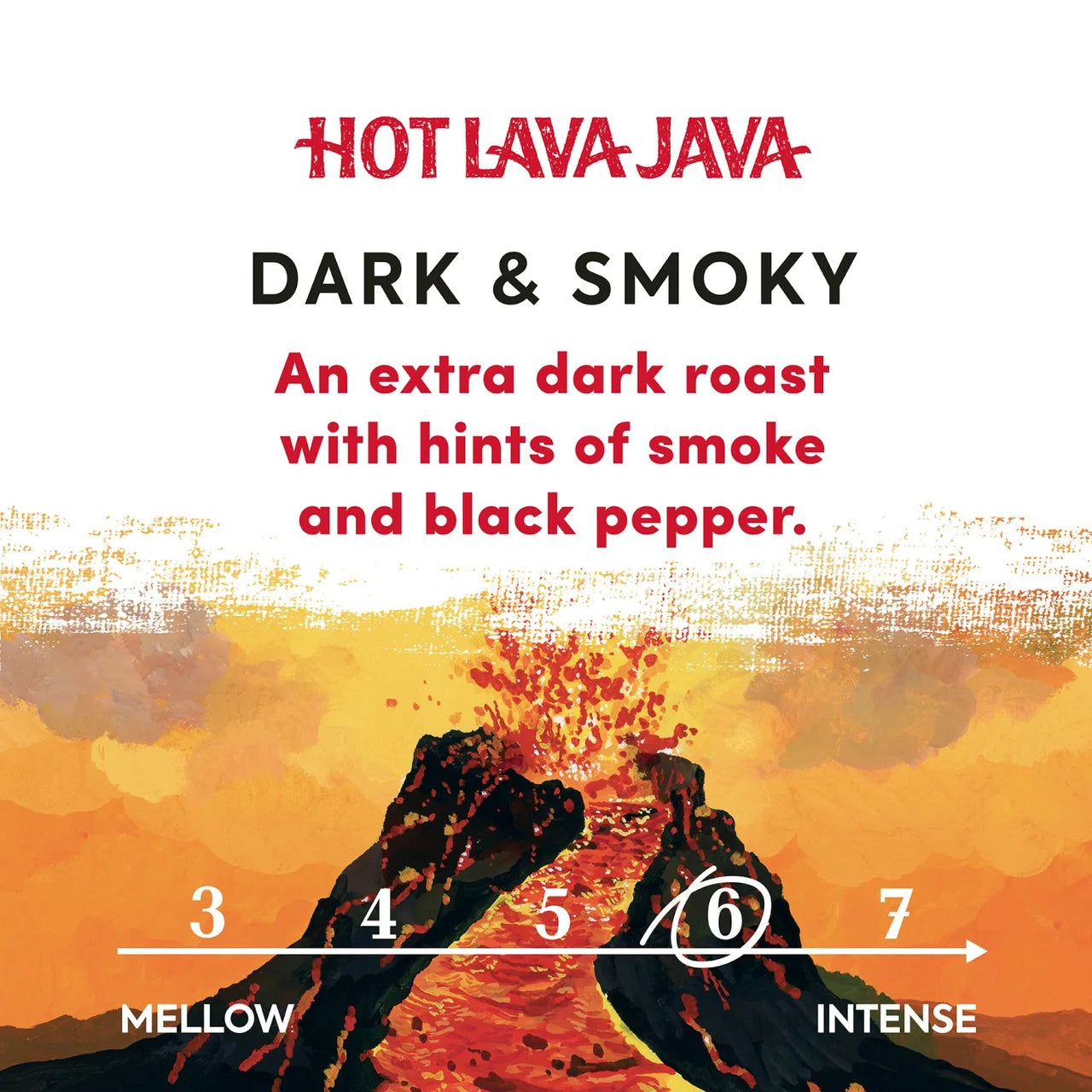 Hot Lava Java Dark Roast Coffee Beans - The Great Yorkshire Shop