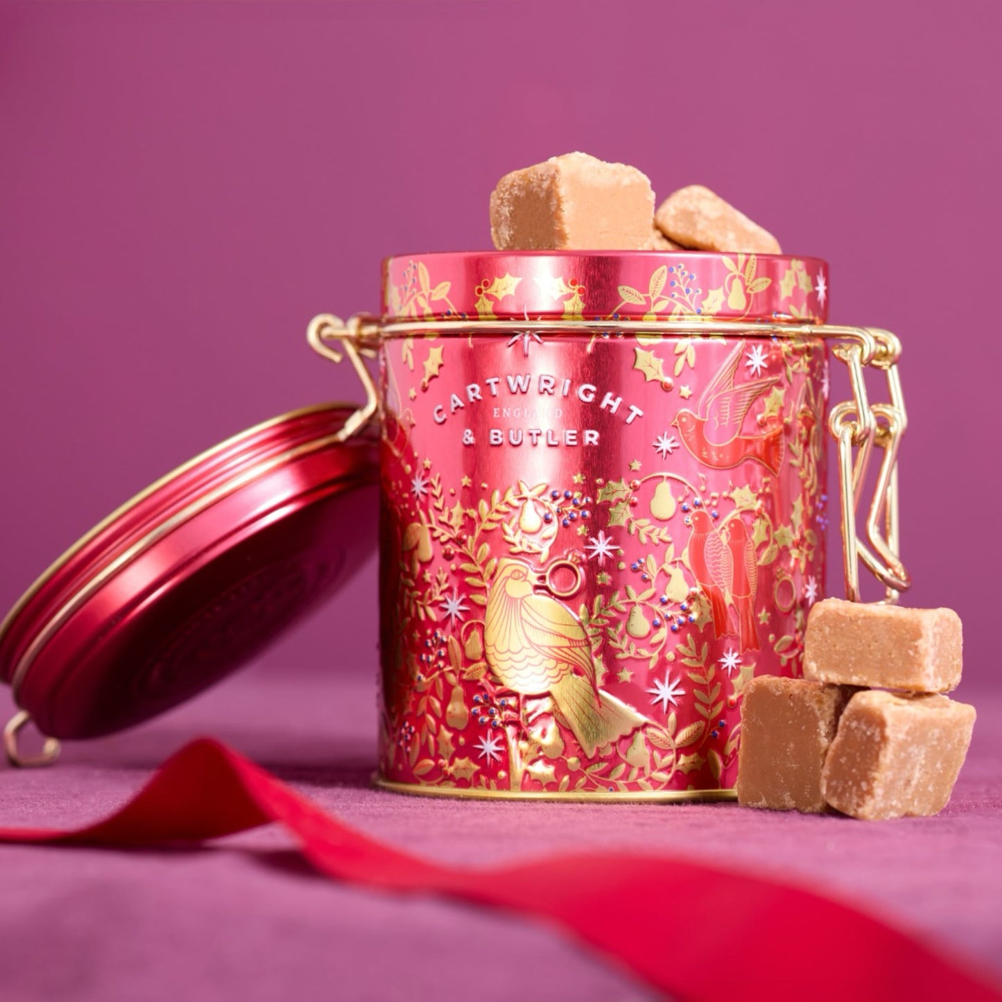 12 Days of Christmas Butter Fudge in Gift Tin